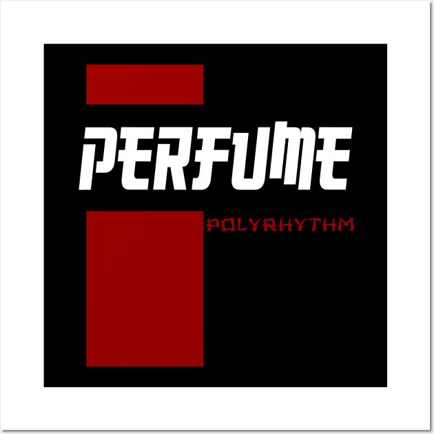 perfume Wall Art by japan typo art